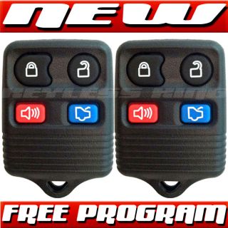 2 New Ford Keyless Entry Key Remote Fob Clicker Transmitters Free Programming