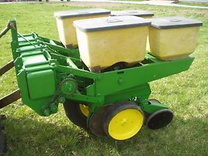 John Deere 2 Row 7000 Planter 3 Point Hitch Mounted Sweet Corn Food Plots