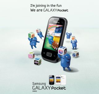Brand New Black Samsung Galaxy Pocket Plus S5301 Smartphone 3G 1 Year Warranty