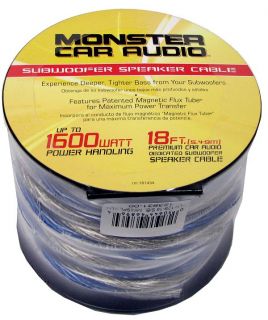 Monster Cable XLN 12S 18 18' ft 12 Gauge Speaker Wire