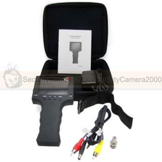 Handhold 3 5'' TFT LCD Monitor CCTV Camera Tester A V