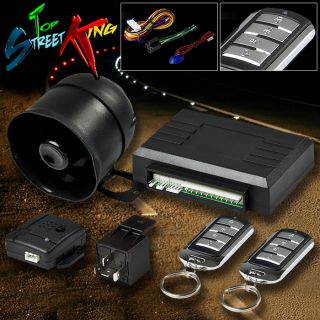 Car Auto Security Alarm System Siren Panic Keyless Entry 4 Button Remote T3
