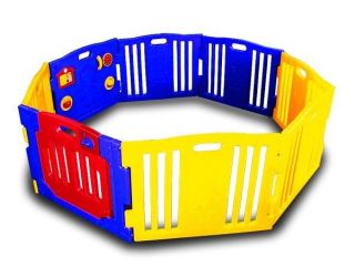 New Kids Baby Child Playpen 8 Panels Playzone Little Security Safety Yard