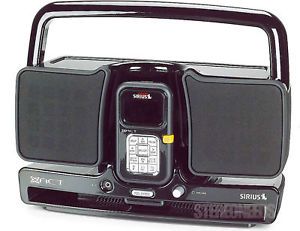 XACT XS034 Portable Boom Box Receiver Sirius Satellite Radio XTR2 XS034A Stereo