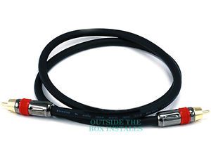 3ft Heavy Gauge s PDIF Digital Coax Subwoofer RCA Cable in Stock or It's Free