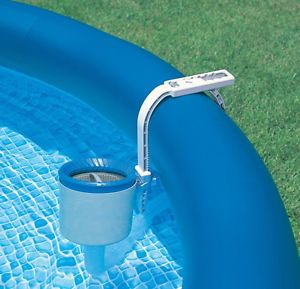 Intex Deluxe Swimming Pool Wall Mount Surface Skimmer