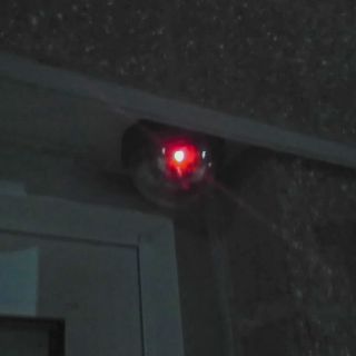 Universal Home Property Dummy Security Camera w Motion Sensor Blinking Light