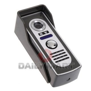 7" Video Intercom Door Phone Doorbell Home Security IR Cameras LCD Monitors