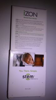 New Izon Remote Room Video Monitor Wireless Motion Sensor Security Surveillance