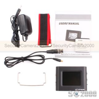 Mini 2 5" TFT LCD Portable Monitor for CCTV Camera DVD