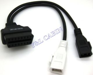 OBD OBD2 OBDII Adapter Cable Pack for Autocom CDP Pro Car Diagnostic Tool