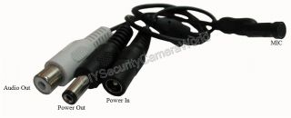 8x Wide Range Microphone for CCTV Security Camera