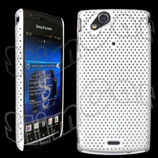 Plastic Mesh Skin Case Cover for Sony Ericsson Xperia Arc s LT18i LT15i x12 Anzu