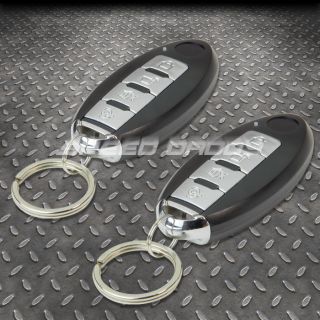 1 Way Remote Car Auto Security Alarm Siren Searching Key Chain T19 4 Button Oval