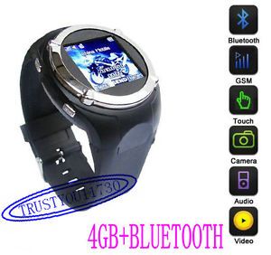 4GB Unlocked Quad Band MQ998 Watch Cell Phone Watch Mobile Phone Touch Screen