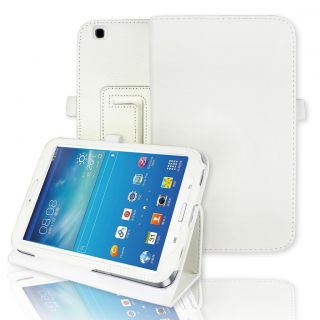 PU Leather Smart Stand Case Cover for Samsung Galaxy Tab 3 8" T310 Tablet PC W