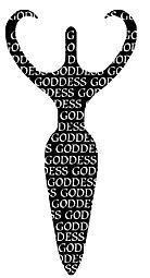 Goddess Symbol Unmounted Rubber Stamp by Cherry Pie Art Stamps