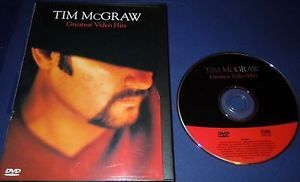 Tim McGraw Greatest Video Hits DVD 2002 Indian Outlaw Dont Take The Girl