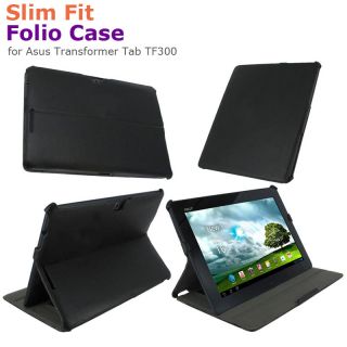 rooCASE Slim Fit Folio Case Cover with Stand for Asus Transformer Pad TF300