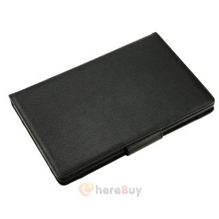 Bluetooth Keyboard Leather Stand Case w Touchpad for Microsoft Surface RT Black
