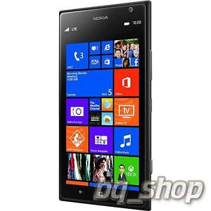 Nokia Lumia 1520 Black 20MP Carl Zeiss Optics MS Windows Phone 8 Phone by FedEx