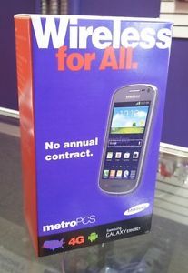 Samsung Galaxy Exhibit SGH T599 Gray MetroPCS GSM Phone Unlocked New ATT Tmobile