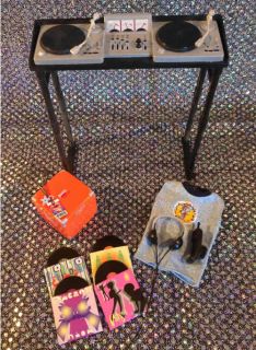 Generation Girl Dance Party Blaine DJ Headphones Turntables Barbie Mattel Doll