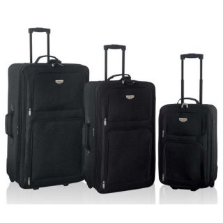 Travelers Club Genova 3 Piece Expandable Luggage Set