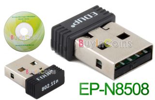 150Mbps 300Mbps USB WiFi Wireless Adapter LAN Network Internet Card w Antenna
