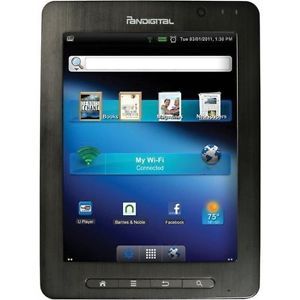 Pandigital Supernova 8 inch Capacitive Touch Screen Android Tablet Computer