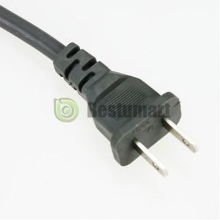 New 2 Prong Power Cord AC Adapter Cable for Xbox 360 USA