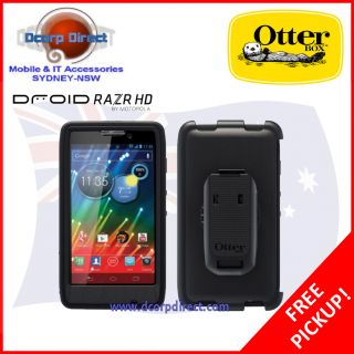 Genuine Otter Box Defender Case for Motorola RAZR HD XT925 XT926 4G Black