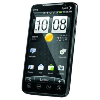 HTC EVO 4G Black Sprint Android Smartphone Model PC36100