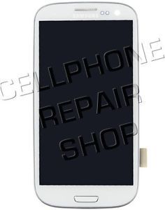 T Mobile Galaxy S3 LCD Touch Screen Digitizer New White Tmobile Samsung T999