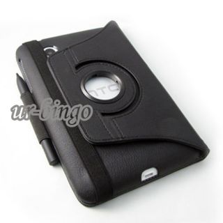 360 Rotating Leather Magic Stand Case Cover for HTC Flyer 7' inch Tablet P510E