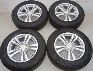 2010 2013 Equinox 17" Factory Wheels Michelin Tires P225 65R17 New Take Offs