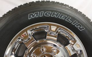 New Take Off 2013 Ford F250 F350 8 Lug 18" Chrome Wheels Rims Michelin Tires