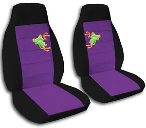 Nice Set Frog Black Purple Car Seat Covers Other Colors Back Seat Cover Avbl