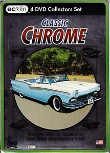 Classic Chrome Odd Hot Rods Muscle Vintage Cars 4 DVDs 781735603406