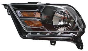 New Replacement Halogen Headlight Assembly LH for 2010 Ford Mustang GT