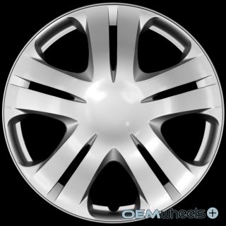 4 New Silver 15" Hub Caps Fits Honda SUV Car JDM Center Wheel Covers Set