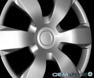 4 New Silver 16" Hub Caps Fits Hyundai SUV Car ABS Center Wheel Covers Set
