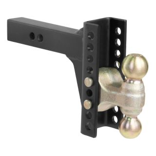 Curt Manufacturing 45900 Channel Style Adjustable Dual Ball Mount