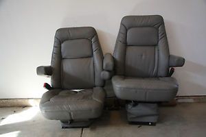 2 Air Ride Wide Ride Bostrom Chevy Dodge GMC Ford Semi or Any Truck Seats