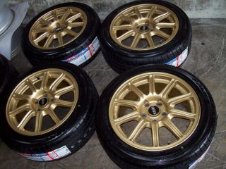 17 Subaru Impreza STI GT BBs Factory WRX Legacy Wheels New Falken Ziex Tires