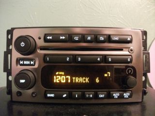 Delco GM Hummer H3 Factory Am FM 6 Disc CD Player Radio 06 07 08 09 10 15786124