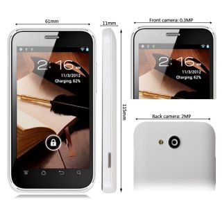 New 3 5" Cubot C7 Google Android 2 3 Smartphone Dual Sim Cameras White DHL SHIP