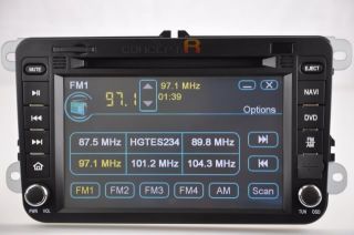 2006 2010 VW GTI Volkswagen DVD GPS Navigation Radio Double DIN in Dash 07 08 09