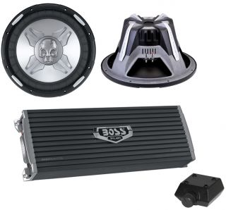 2 Power Acoustik P315W 15" 5600W P3 15W Car Subwoofers Subs Boss Amplifier