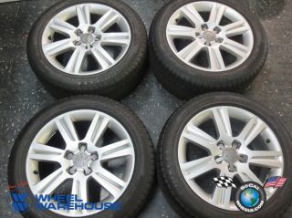 Four 09 12 Audi A4 Factory 17 Wheels Tires Rims 58836 A3 8K0601025B